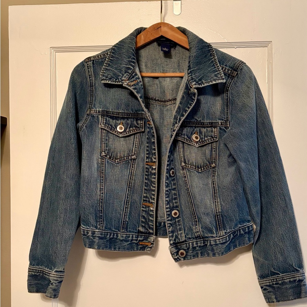 Ann Taylor Blue Jean Jacket